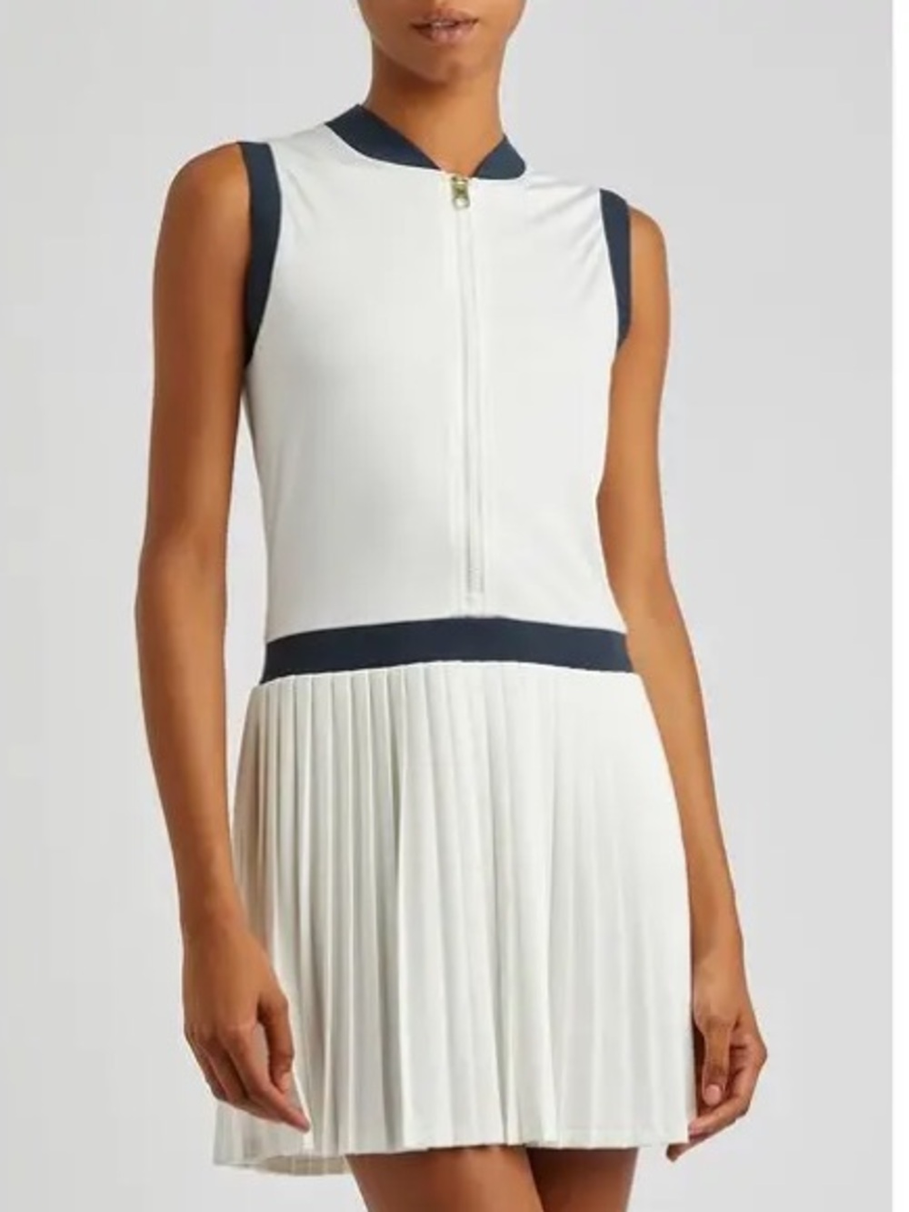 Varley Ardine Stretch-Jersey Mini Tennis Dress - Size Large